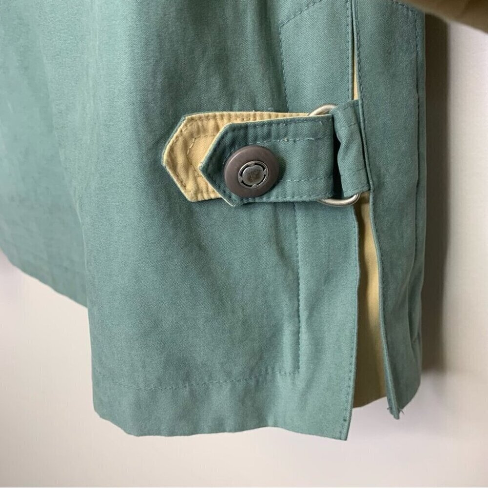 VINTAGE Moss Green Light Fisherman Core Coat Jacket Size M - Picture 8 of 15